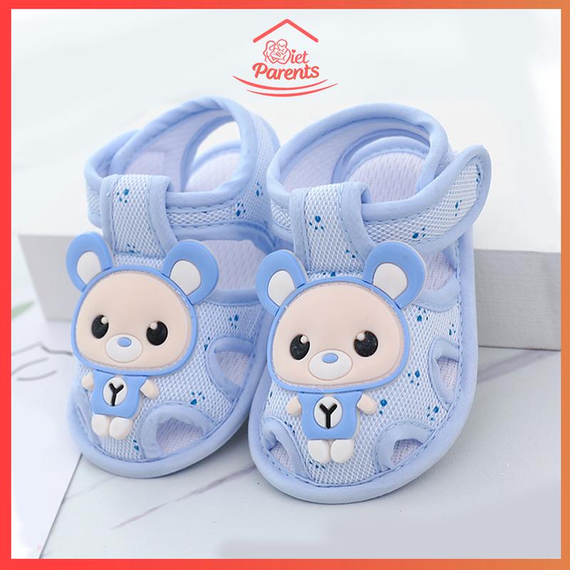 Dép Tập Đi Cho Bé Trai Và Bé Gái - Loại Dép Xốp Chống Chơn Chống Trượt Cho Bé Từ 0 đến 15 Tháng Tuổi Sandal