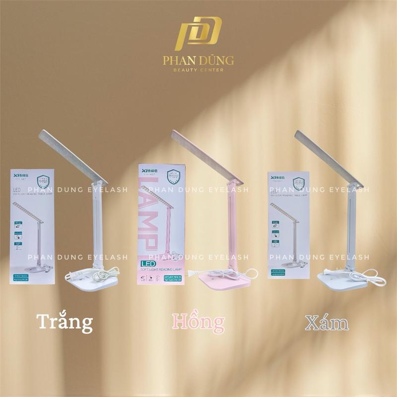 Đèn LED 48 bóng SIÊU SÁNG, đèn nối mi, nail, phun xăm, để bàn học chống cận, cảm biến 3 nấc sáng