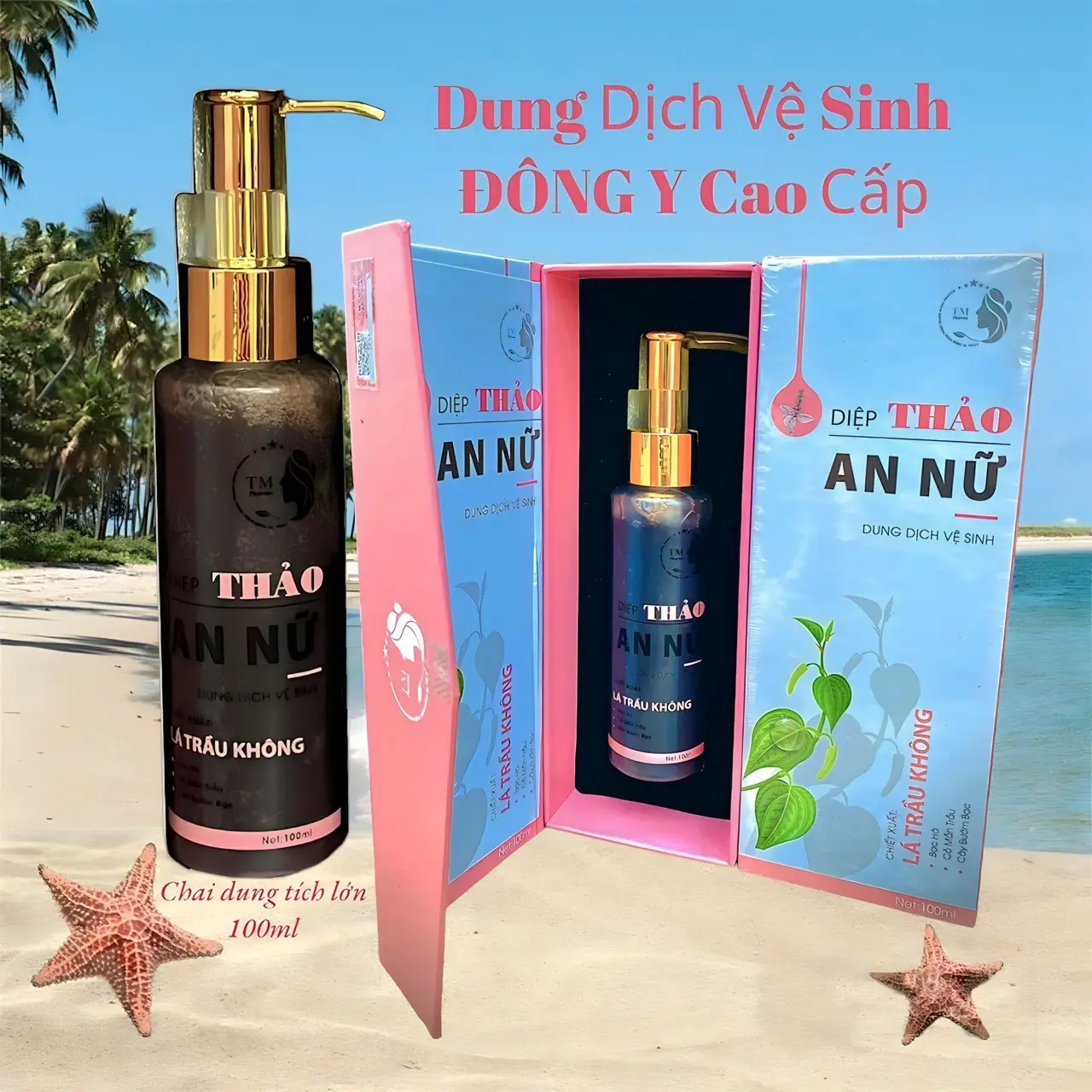 Dung Dịch Vệ Sinh Lá Trầu Diệp Thảo An Nữ