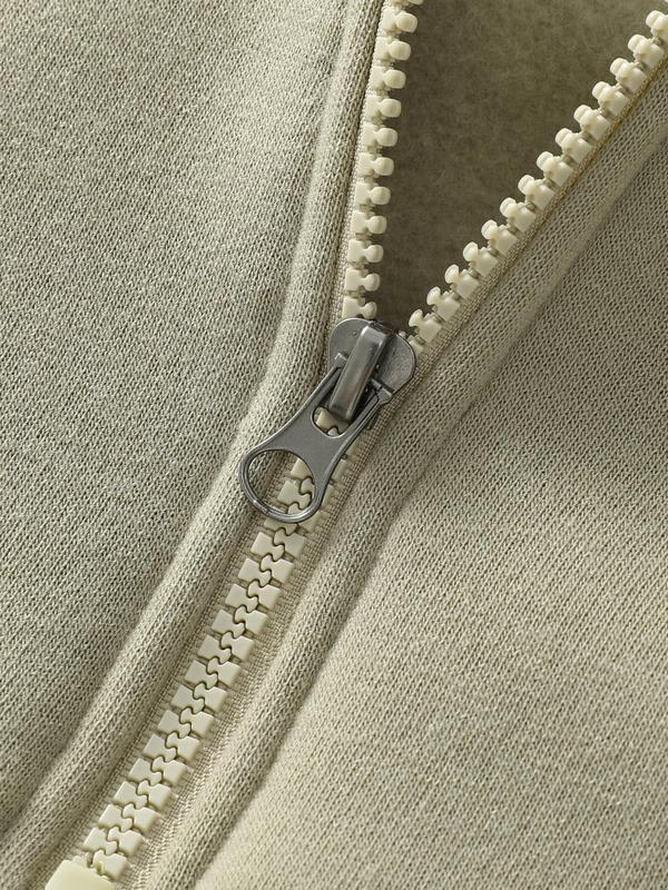 Men's Regular Fit Solid Half Zip Hoodie, Autumn Jumper Casual Long Sleeve Zipper Pullover for Fall & Winter, Going Out Tops, Fashion Men's Clothes for Daily Wear 3