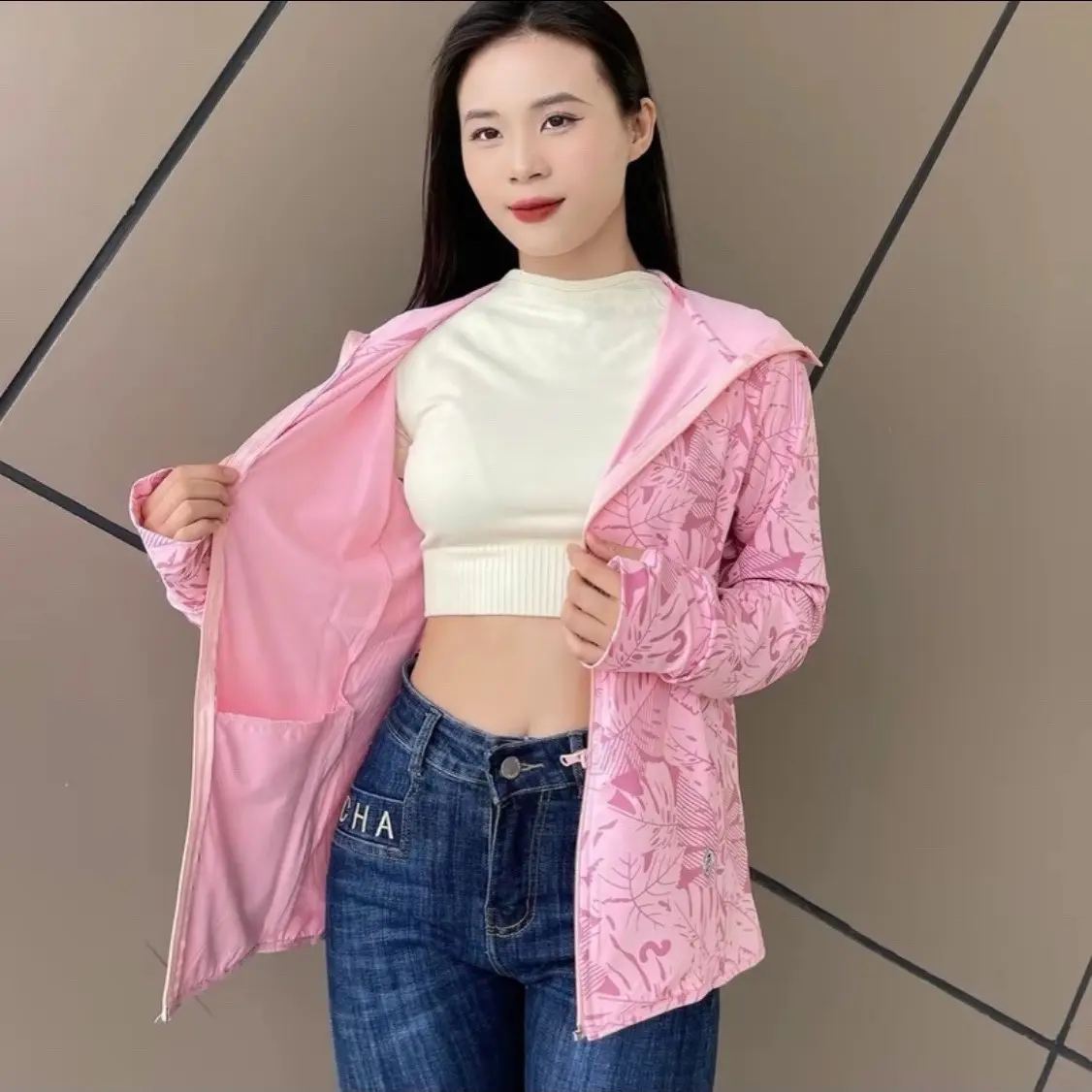 [Loại 1] Áo chống nắng hoạ tiết vải sịn in hoạ tiết, vải thun lạnh siêu thấm hút mồ hôi co giãn 4 chiều Sport Đồng Blue Bảo vệ tia cực tím Gray Chống mùi ◀l (50 00kg-57