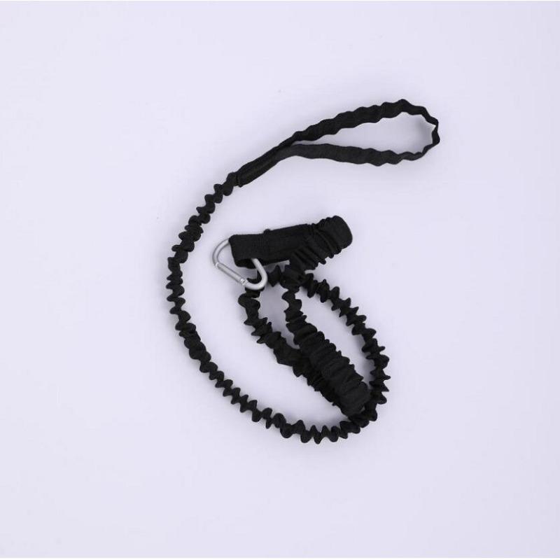 Product Introduction of Nylon Kayak Canoe Paddle Leash Safety Lanyard Fishing Rod Leash Safety Holder Tie Rope with Carabiner Clip 3