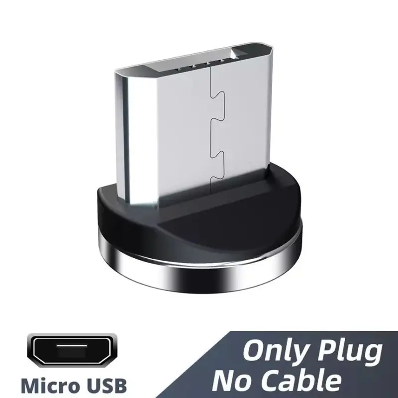 [KN ACC] PLUG KABEL CASAN MAGNETIC MICRO USB / TYPE C / IPHONE DUSTPRO 4