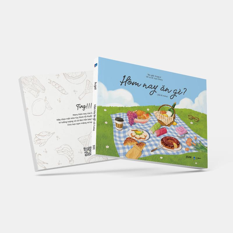 Sách Tô Màu - Hôm Nay Ăn Gì?  - AZB 3