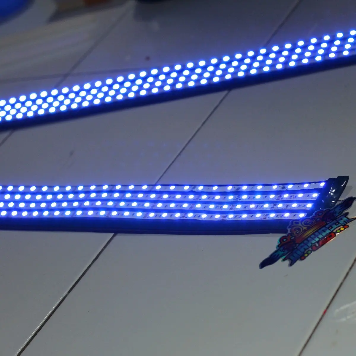 lampu STROBO P4tw4L lampu PJR 4 baris warna RGB 12V dan 24V Car