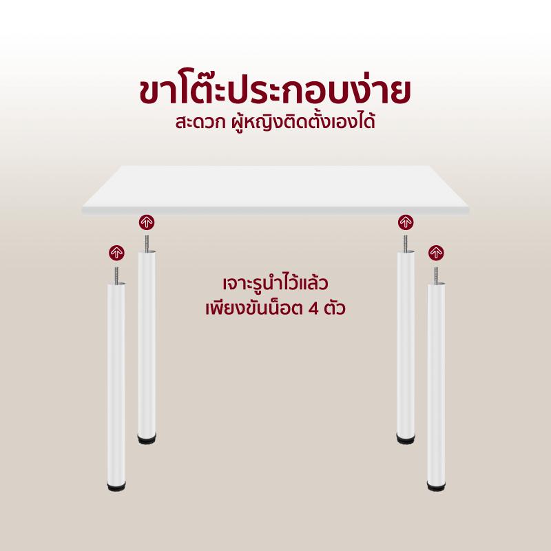 Product Introduction of [ทักแชทรับโค้ด] Fennix Desk โต๊ะทำงาน LINNMON โต๊ะทำงานสไลต์มินิมอล 12