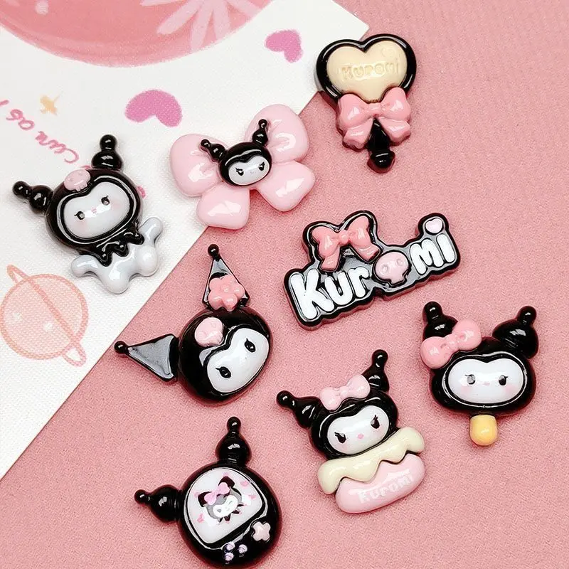 Kuromi Cartoon 3D Shoe Charms Detachable Cute DIY Accessories for Crocs