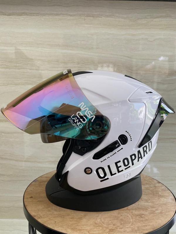 Helm G2 Optimax Motif (Paket Ganteng) Helmet Iridium 2