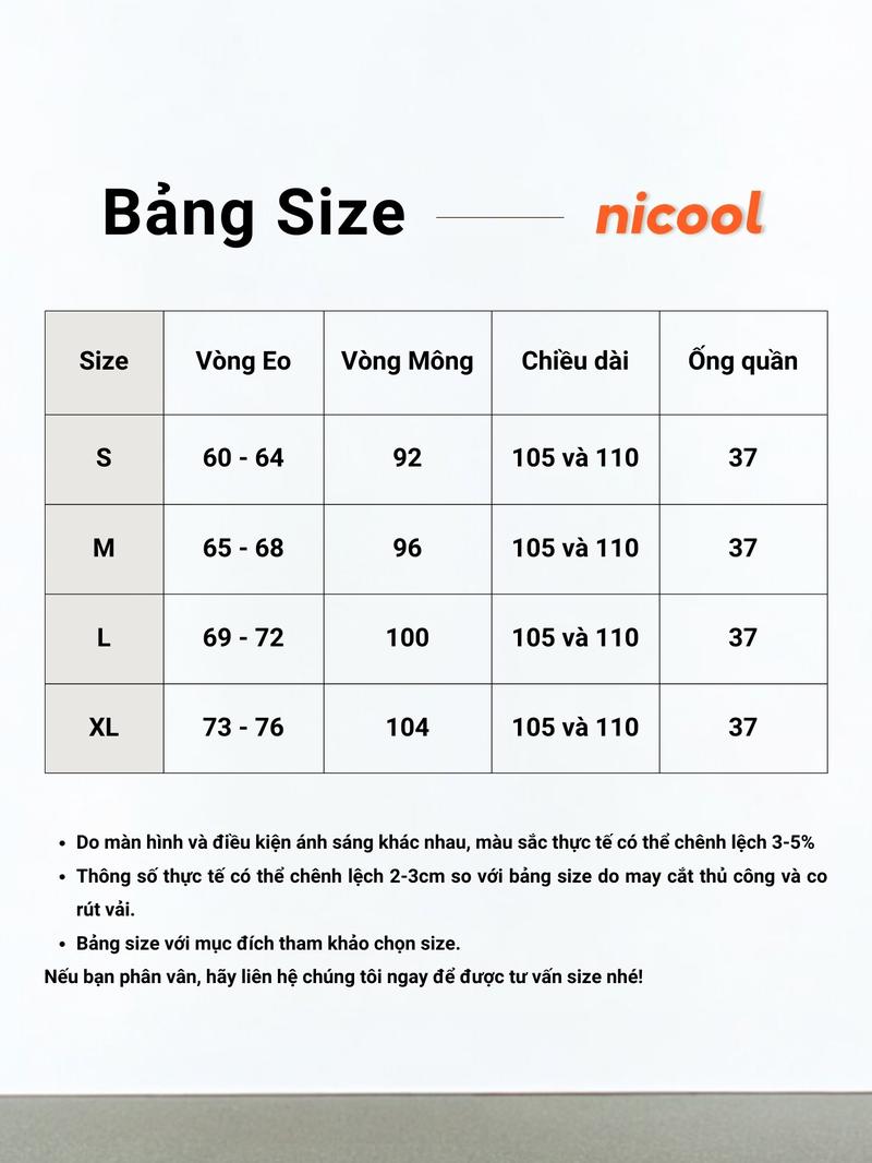 Product Introduction of Quần Jean Nữ Suông ỐNG LOE RỘNG Tua Rua Lưng Cao Nicool N41-Q34 Pants Women Pants 0