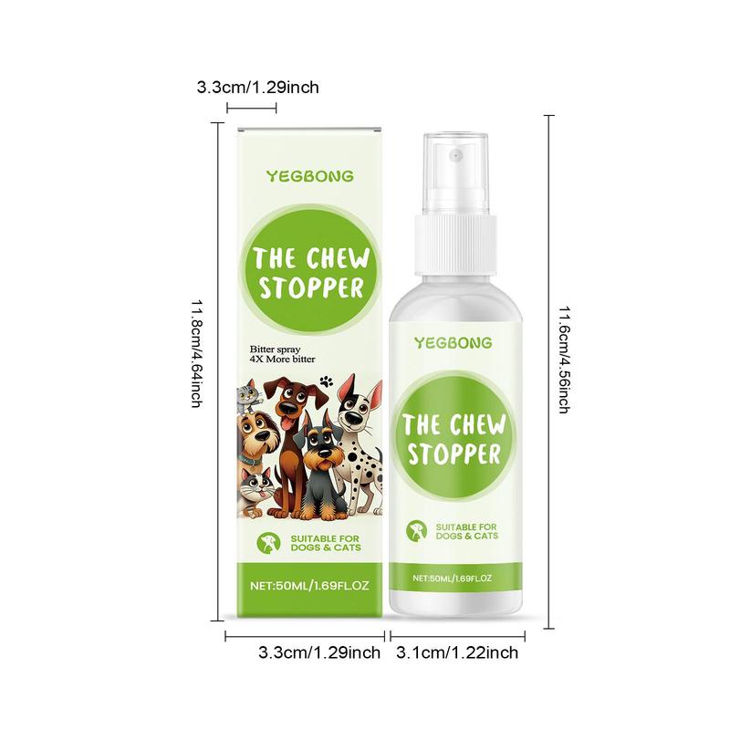 Pet Anti-chew Spray, 1 Count Furniture Protective Cat Dog Anti-bite Aid Training Bitter Spray, Pet Training & Behaviour Aids, Dog & Cat Accessories 1