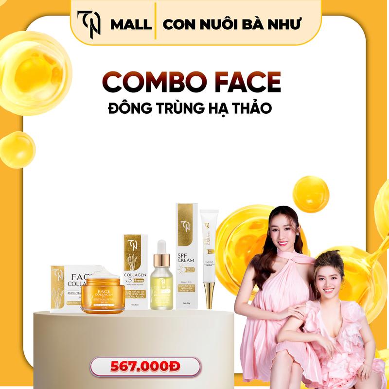 ( HẾT CHƯƠNG TRÌNH TẶNG PHIẾU ) COMBO FACE NGÀY ĐÔNG TRÙNG HẠ THẢO - KEM FACE NGÀY + SERUM DƯỠNG + CHỐNG NẮNG - MỸ PHẨM ĐÔNG ANH