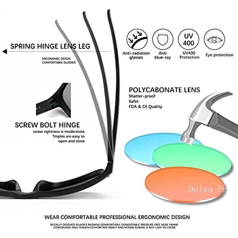 Dalwa Polarized Fishing Glasses Men Cycling Sunglasses Outdoor Sports Goggles Camping Hiking Driving Eyewear UV400 SunGlasses 3