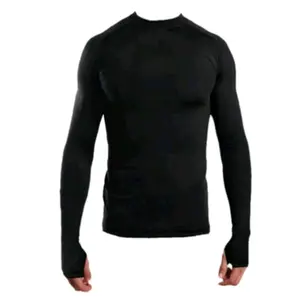 Baju Manset pria Olahraga Kaos Baselayer Panjang polos thumbole