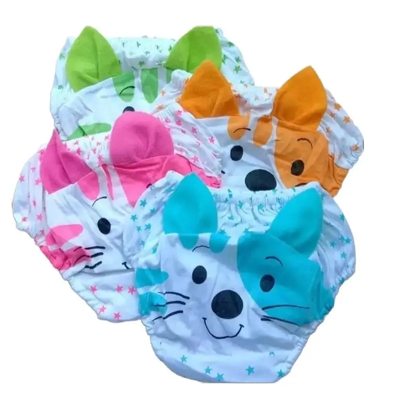 Cd Anak Perempuan Golden Nick Kuping | Celana Dalam Bahan Katun Tebal Elastis Isi 3pcs 2