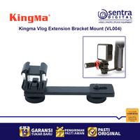 Gambar Kingma Vlog Extension Bracket Mount with 3 Coldshoe ( VL004 ) dari Sentra Digital Kota Surabaya 1 Tokopedia