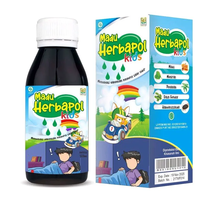 Madu Herbapol Kids - Mengatasi Ngompol Anak 3