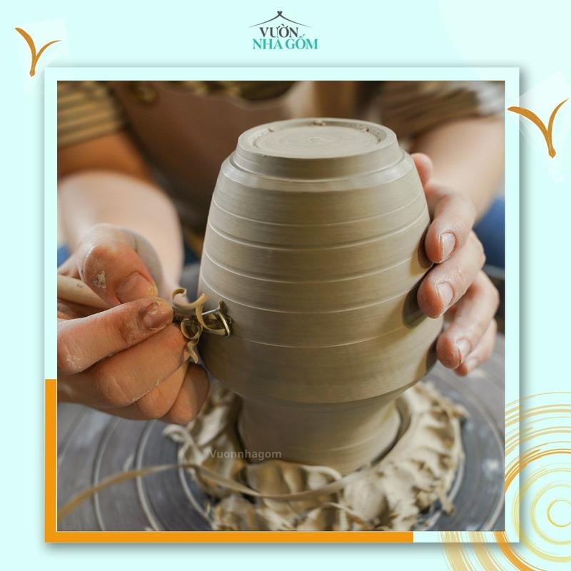 Set 6 dụng cụ làm gốm bán chuyên, dụng cụ tạo hình đất set- Vườn Nhà Gốm 7