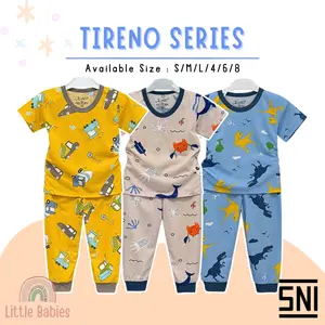 SETELAN BAJU ANAK COWOK 1-8 TAHUN CP PRINTING "TIRENO SERIES" / SETELAN BAJU ANAK KELFI