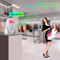 Gambar KERUI Bel Toko Selamat Datang M120  dan Alarm Sensor Gerak Remote  Set Usb - Putih dari KERUI Official Store Kab. Bekasi 4 Tokopedia