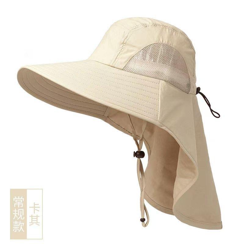 Mũ Câu Cá, Chống Tia UV, Mũ Che Nắng Ngoài Trời Mùa Hè, Unisex, Mũ Che Nắng Rộng Vành, Bảo Vệ Mặt Và Cổ mũ  camping 5