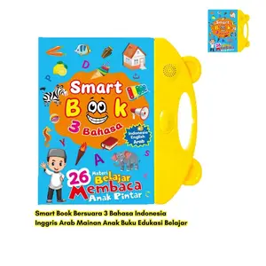 Smart Book Bersuara Edukasi Buku Belajar Mainan Arab Inggris Bahasa Anak 3 Indonesia
