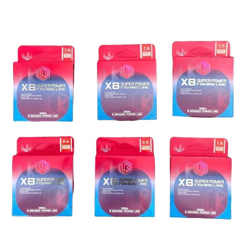 DÂY DÙ CHUYÊN CÂU LURE LK HOA- DÀI 100M FULL SIZE 0,6-3,0 Đi Câu Bắt Cá Fishing Câu Cá