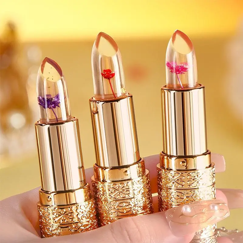 Long Lasting Color Changing Lipstick, 1 Box Moisturizing Lipstick, Glossy Lip Glaze Stick, Plumping Lip Oil Lip Stick for Girls & Women,  Lip Stain
