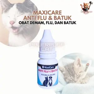 PPC Maxicare Obat Flu Batuk Kucing 10ml Pilek Demam Bersin Clever Solutions Royal Care