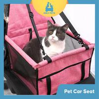 Gambar Tempat Duduk Mobil Anjing Kucing Travel Pet Car Seat Waterproof - Merah Muda dari Only Pets Kota Administrasi Jakarta Pusat 1 Tokopedia