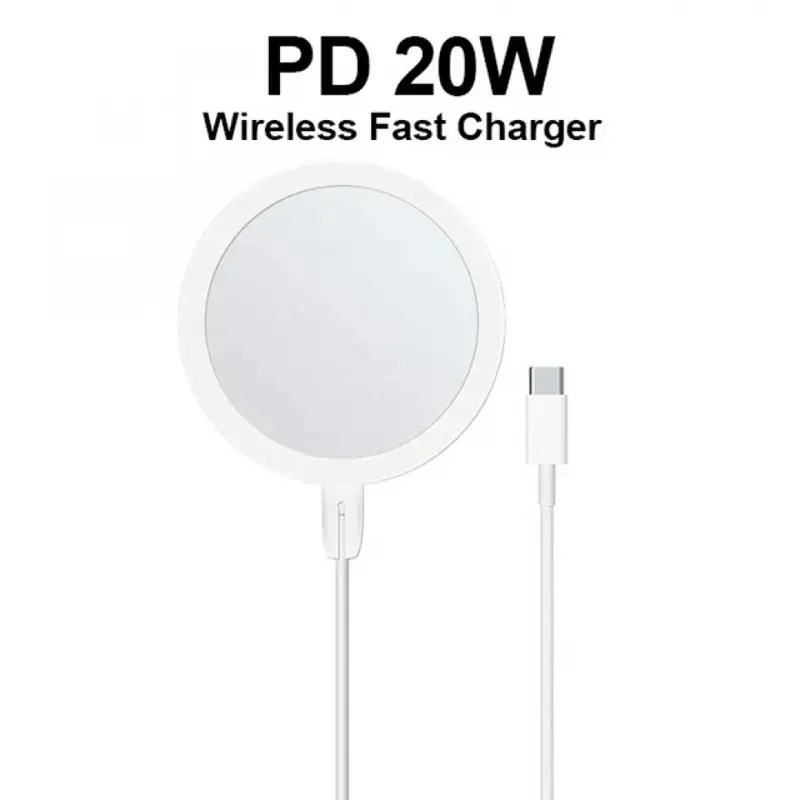 Sạc không dây từ tính, PD 20W, USB C loại, Bộ sạc không dây MagSafe, Tương thích với iPhone 15 Pro Max, 12, 14, 13, 8 plus, Xs, X, Sạc nhanh Phụ Kiện 6