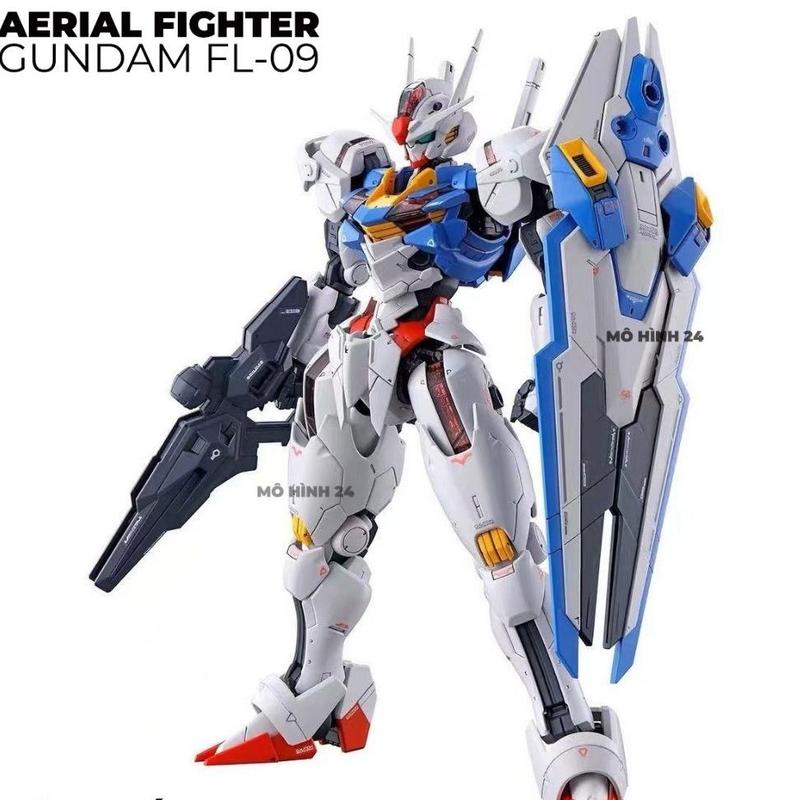 Mô Hình Lắp Ráp HG 1/144  Aerial 03  fighter Gundam - Hàng có sẵn giao ngay -Tặng kèm base