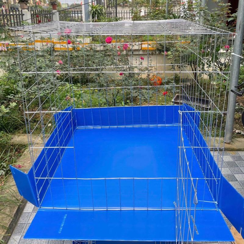 Tặng 2 gáo Lồng gà 80v nan thưa,lồng nuôi gà chọi chuẩn nan 2li8 viền 4li