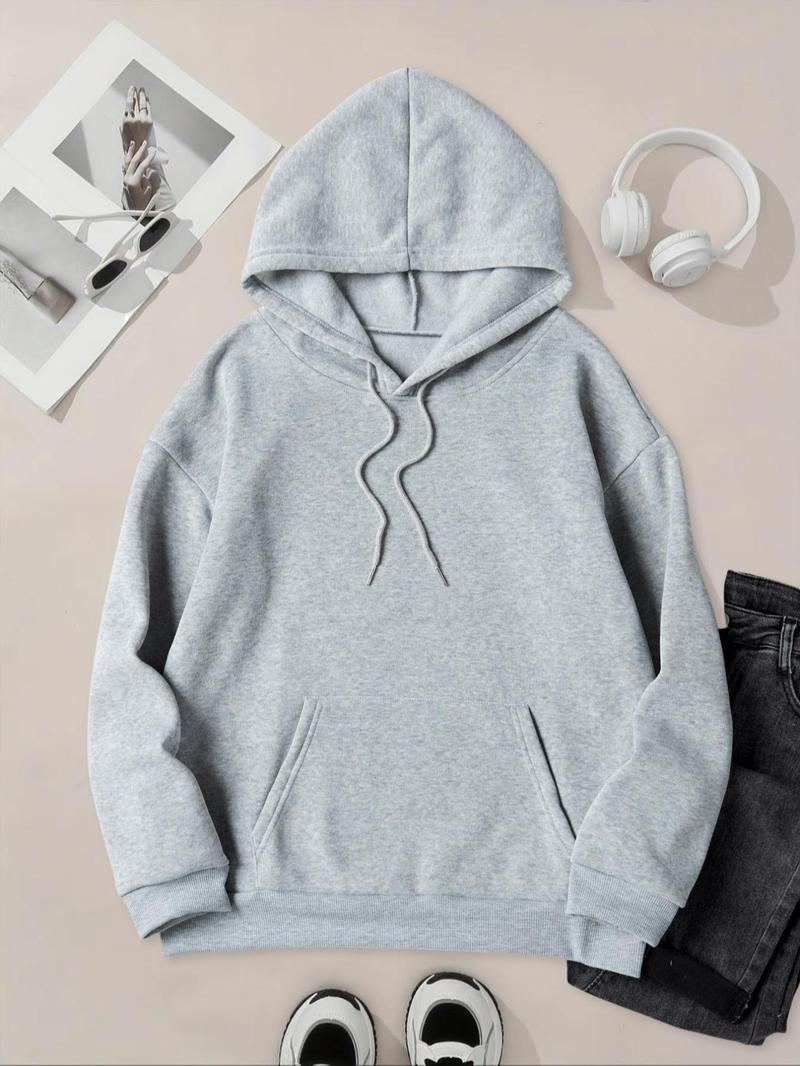 Product Introduction of Women's Cartoon Graphic Print Hoodie, Casual Cute Trendy Comfy Long Sleeve Hooded Sweatshirt for Fall & Winter, Women's Clothes for Daily Wear 4