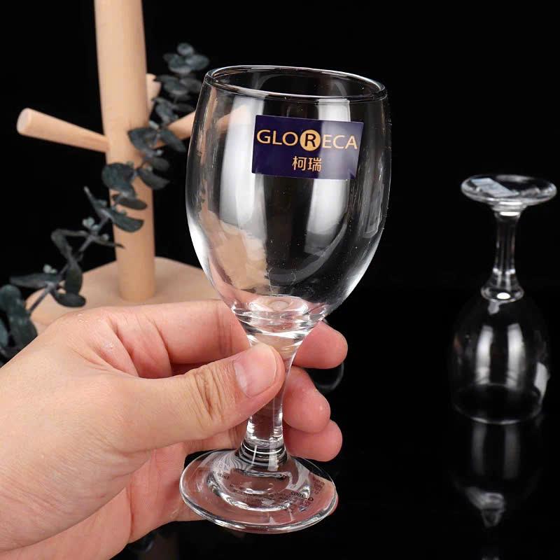  Bộ 6 ly thủy tinh GL2003 uống rượu vang cao cấp DELI 