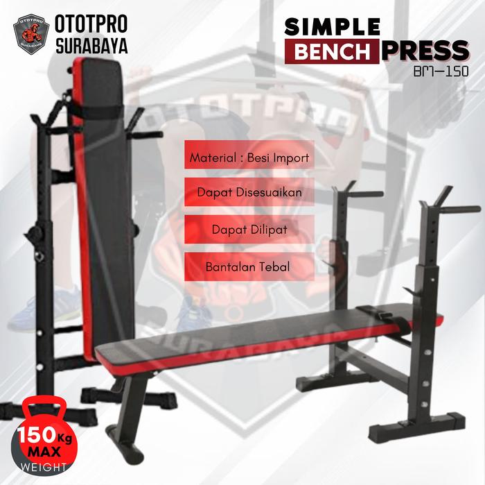 Gambar Mini Benchpress BM-150M | Bench | Gym |BODYMASTER | Fitness | Bangku dari Ototpro Surabaya Kota Surabaya Tokopedia