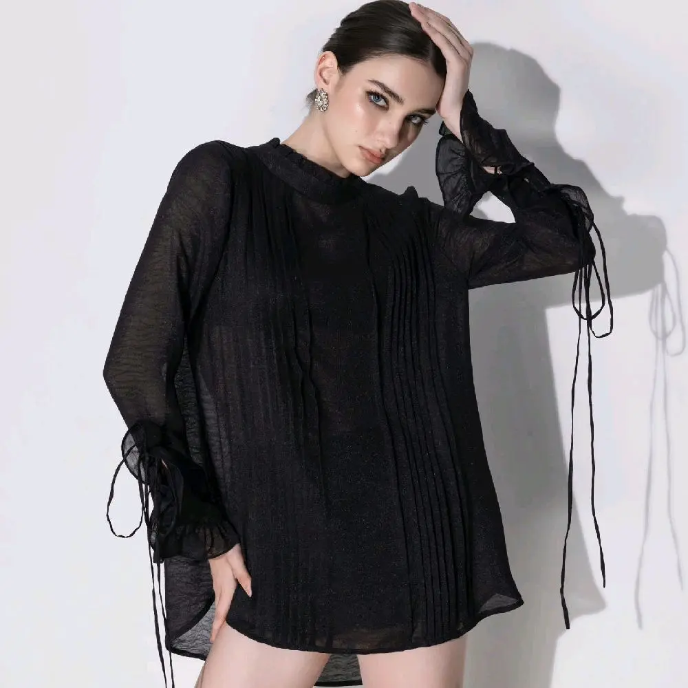 YẾN BẮP CLOTHING - Set áo voan tay dài kèm quần