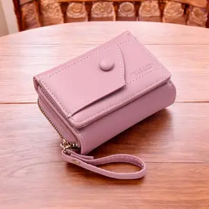 DOMPET MINI MILA - DOMPET LIPAT WANITA MODEL TERBARU LUCU MODEL KOREAN STYLE / DOMPET KECIL TERMURAH Kulit Cewek dompet  wanita