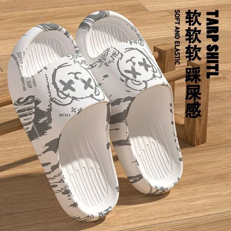 Dép Lê, Dành Cho Nam Giới, Ngoài Trời, Cặp Đôi, Đi Biển Và Đi Bộ Trong Nhà, Bền, Không Trơn Trượt, Thời Trang, Phong Cách Thường Ngày Đế Dày, Đế Mềm, Hàng Mới Về 2024 2