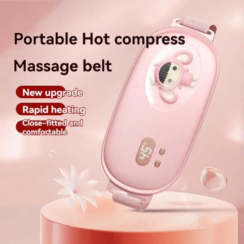 Warm massage belt for girls during menstruation Auntie Nuan Bao intelligent heating and waist protection massager