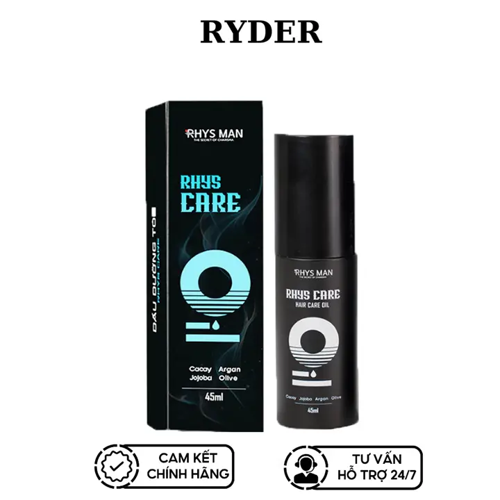 Tinh dầu dưỡng tóc hương nước hoa RhysMan, hỗ trợ phục hồi tóc hư tổn, khô xơ tóc bóng mượt, dễ dàng tạo kiểu Chăm Sóc Tóc