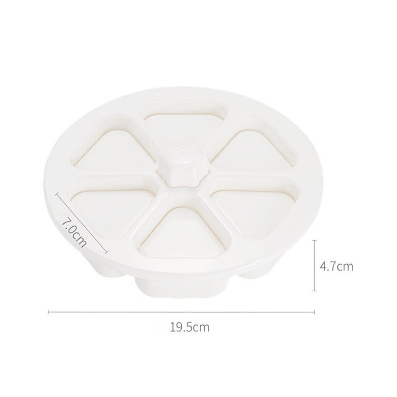 Product Introduction of Japanese sushi mold triangle rice ball lunch box six in one seaweed rice roll maker portable and easy to use baby food 15