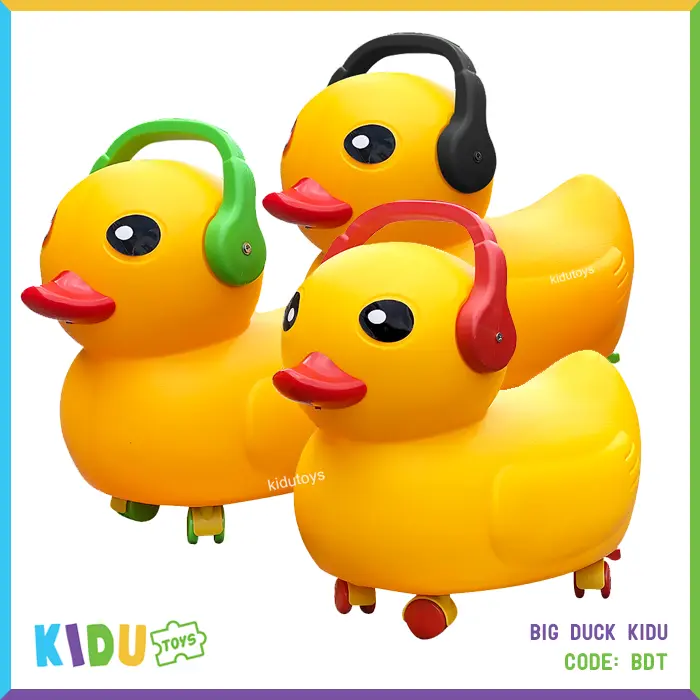Mainan Anak Bebek Dorong Big Duck Toys dengan Music Lagu Lampu by Kidu Toys [READY] Kidu Toys