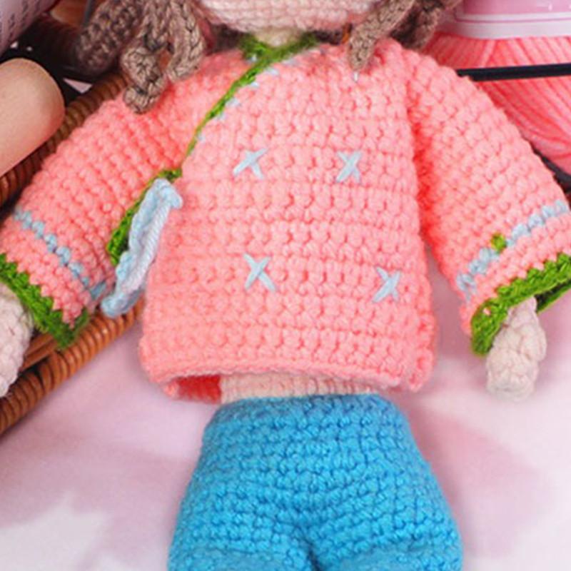 Product Introduction of Knitted Craft Baby DIY Hand 25g Soft Cotton Sweater 4PLY Soft Crochet Colorful Knitting NEW Sweater Yarn Child Wool Super Soft 8