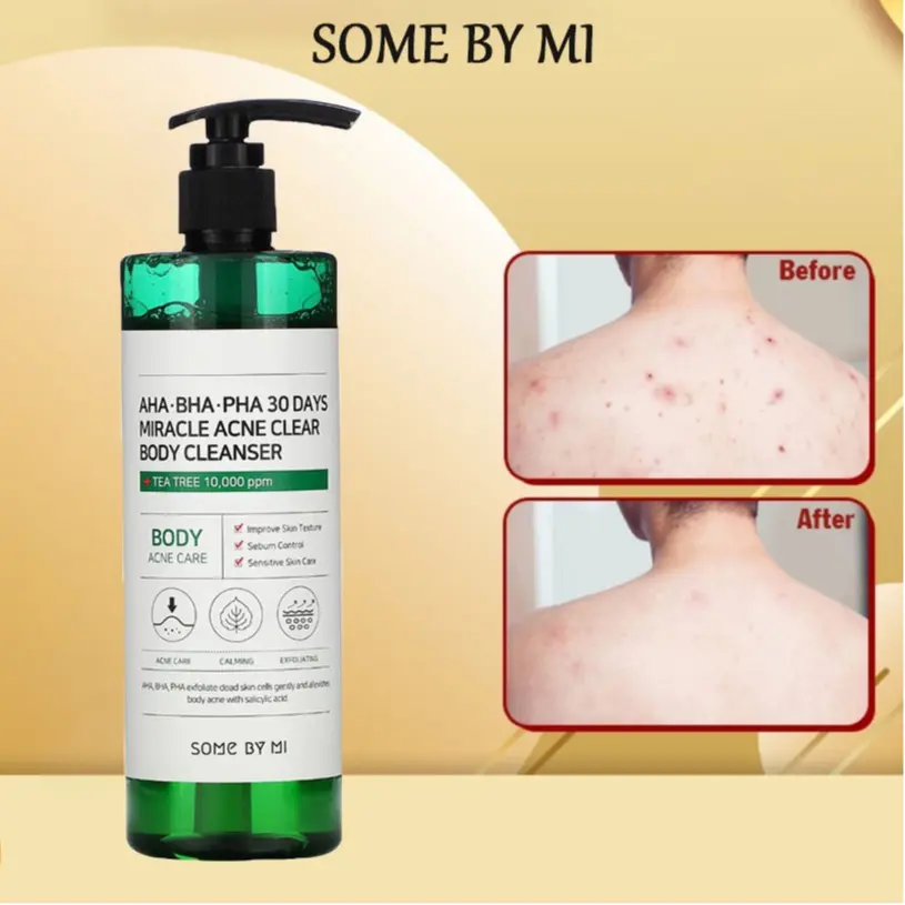 SOME BY MI Aha Bha Pha Miracle Acne Clear Body Cleanser  30 Days Miracle Acne Clear Body Cleanser 400gr