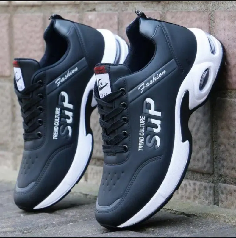 Sepatu Sneaker Casual Cowok Sneakers Kasual Putih Pria Terbaru 1