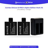 Gambar Combo Deluxe 2x Battery Brica AE Basic Original + Dual Desktop Charger dari Brica Berrisom Kab. Tangerang 1 Tokopedia