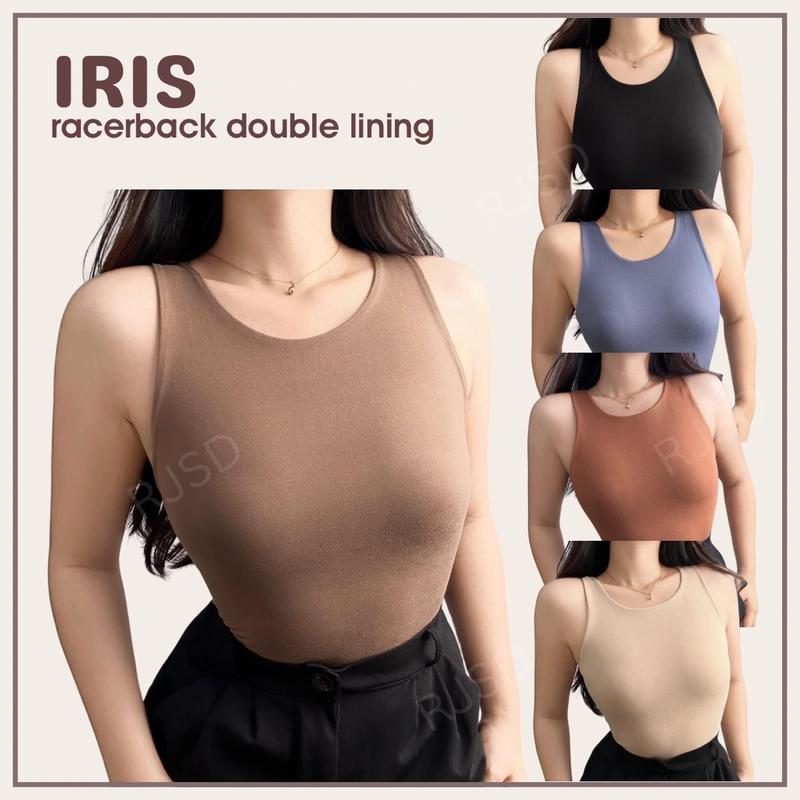 Iris Racerback Double Lining Top Cotton Spandex - TikTok Shop Philippines