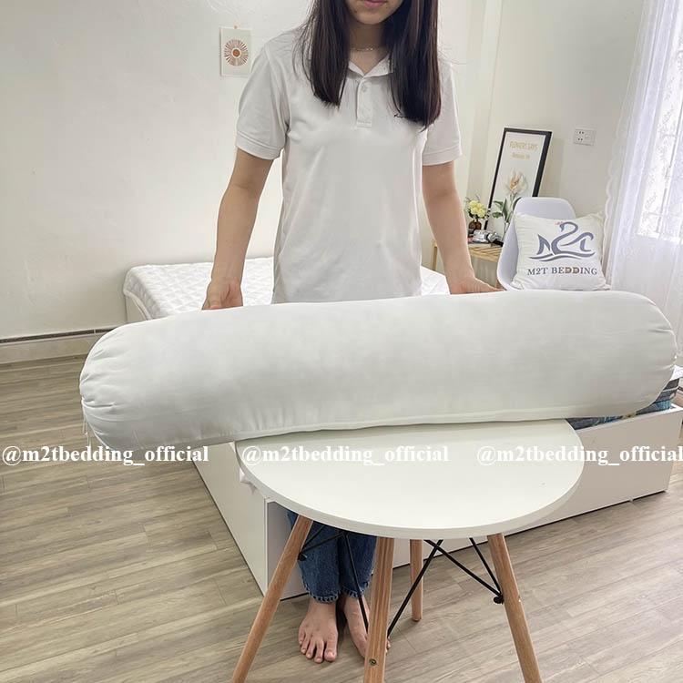Ruột gối ôm M2T Bedding bông sơ trắng tinh khiết kháng khuẩn