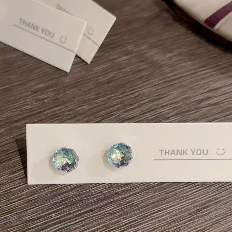 Hoa Tai Zircon Hoa Hồng Tám Mặt Siêu Sáng Bóng, Đinh Tán Xương Tai, Dành Cho Phụ Nữ, Zircon Nhiều Mặt Mới, Cao Cấp Và Tinh Tế, Hoa Tai Dễ Phối Đồ Được Thu Thập Bởi 35.000 Người Vào Năm 2025 4