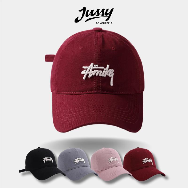 Mũ Lưỡi Trai Amike Jussy Official Mũ Nam Nữ Unisex Vải Kaki Cao Cấp Form Mềm Thời Trang Phong Cách Hàn Quốc Voi Cao Su